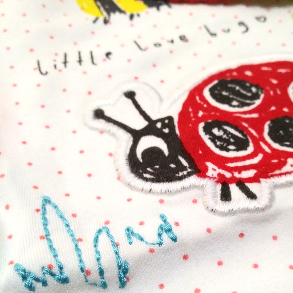 سرهمی نوزادی دخترانه نکست مدل Little Bugs کد M637