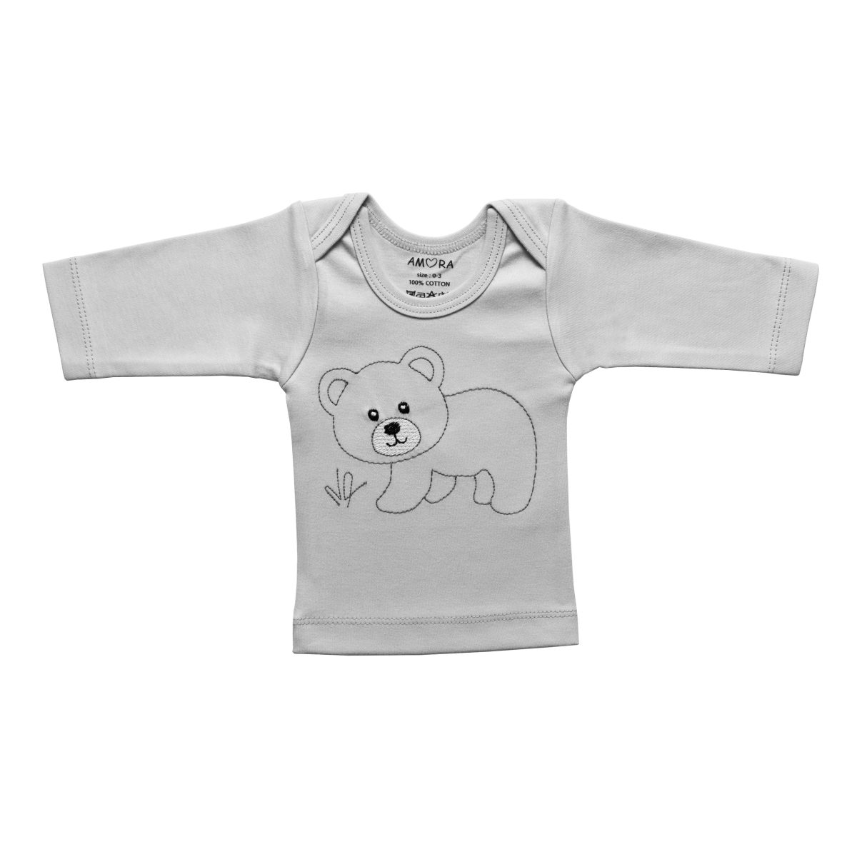 ست 19 تکه لباس نوزادی آمورا مدل Teddy Bear