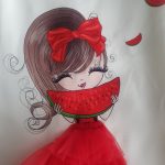 پیراهن دخترانه مدل یلدایی
