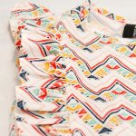 ست تاپ و شلوارک دخترانه قرآنی مدل حلزونی