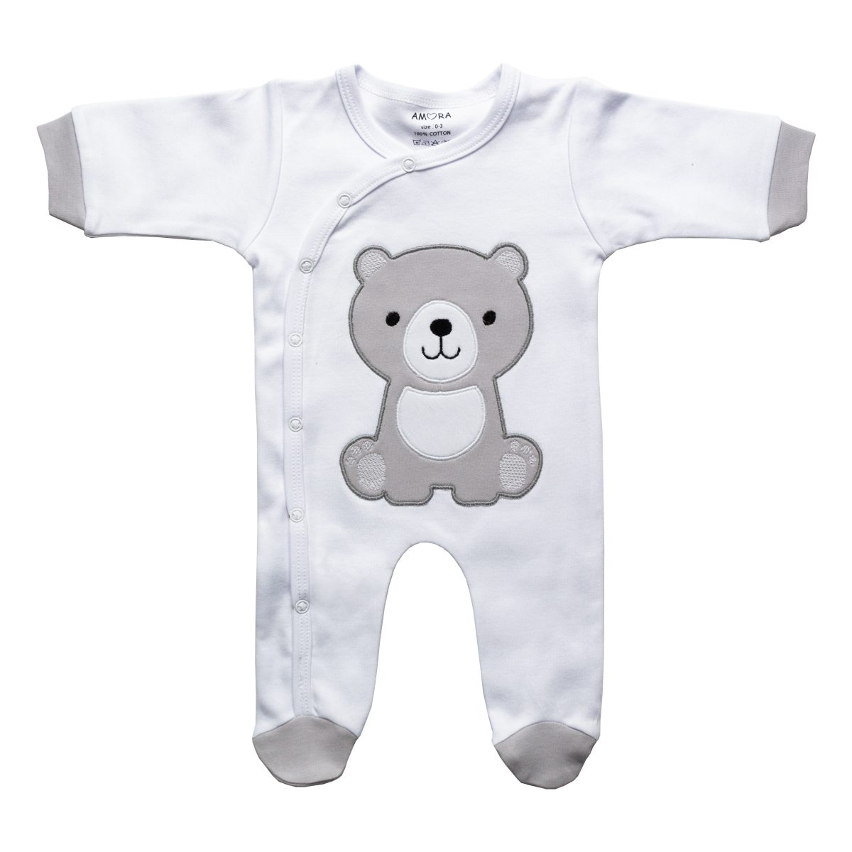 ست 19 تکه لباس نوزادی آمورا مدل Teddy Bear