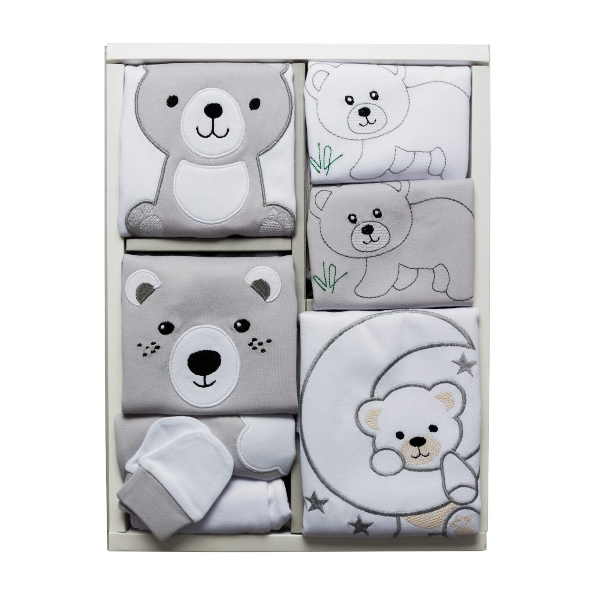ست 19 تکه لباس نوزادی آمورا مدل Teddy Bear