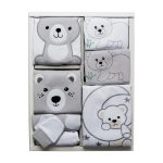 ست 19 تکه لباس نوزادی آمورا مدل Teddy Bear