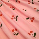 پیراهن دخترانه مدل عروسکی طرح گیلاس