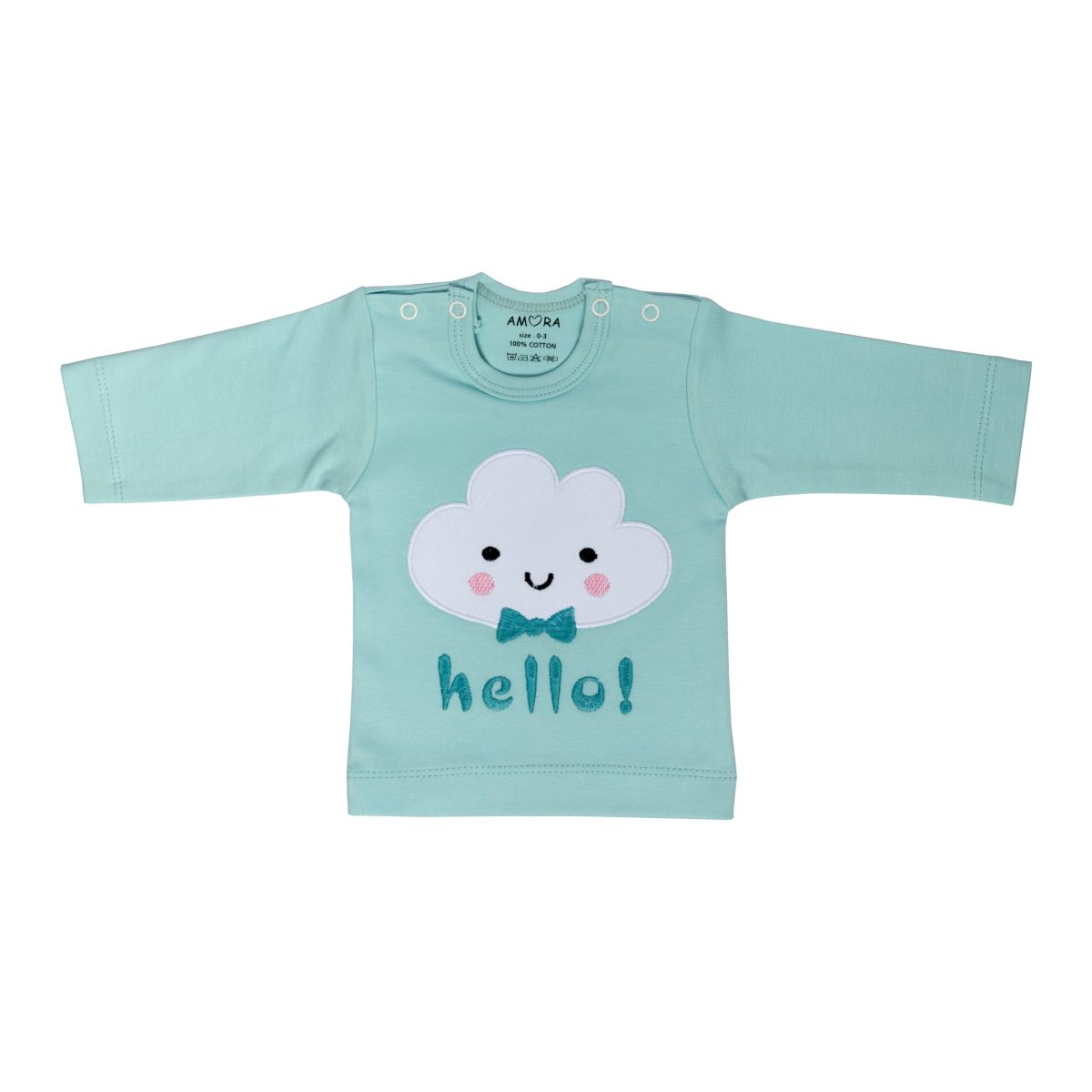 ست 19 تکه لباس نوزادی آمورا مدل baby Cloud