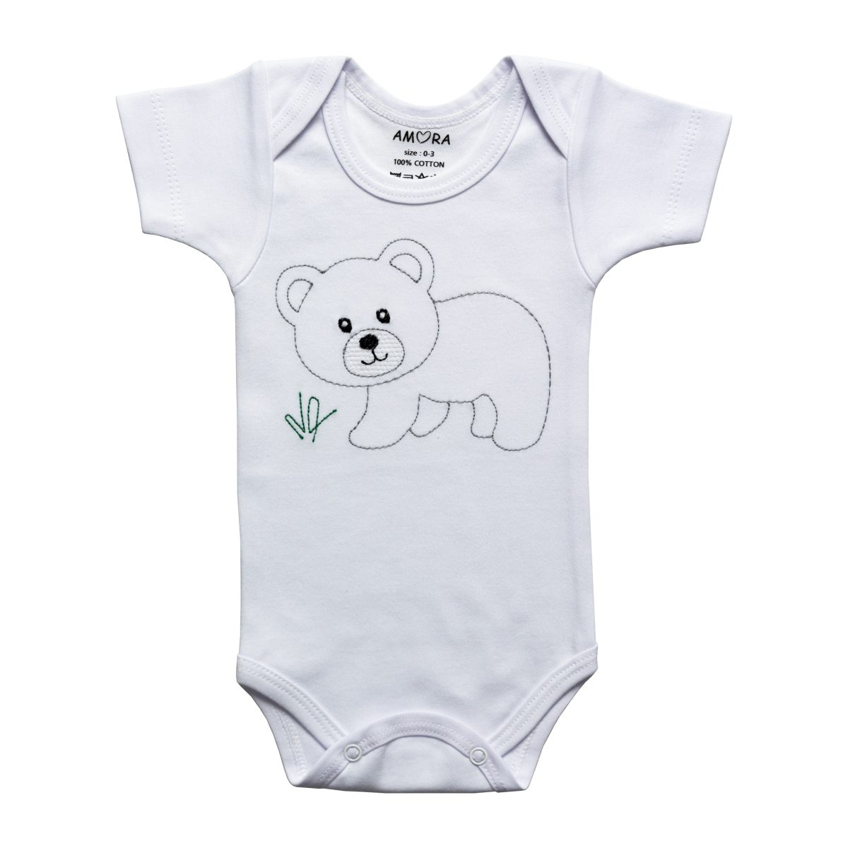 ست 19 تکه لباس نوزادی آمورا مدل Teddy Bear
