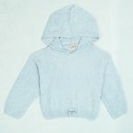 پلیور دخترانه مدل کلاه دار P-CU-01