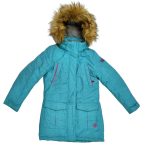 کاپشن دخترانه دبلیو اچ اس روما مدل Turquoise